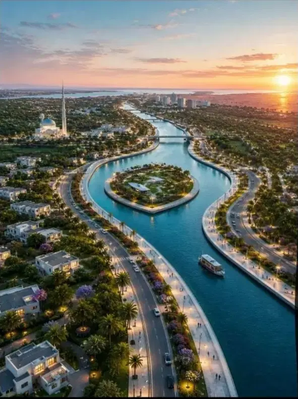یک قطعه زمین در جزیره مینو