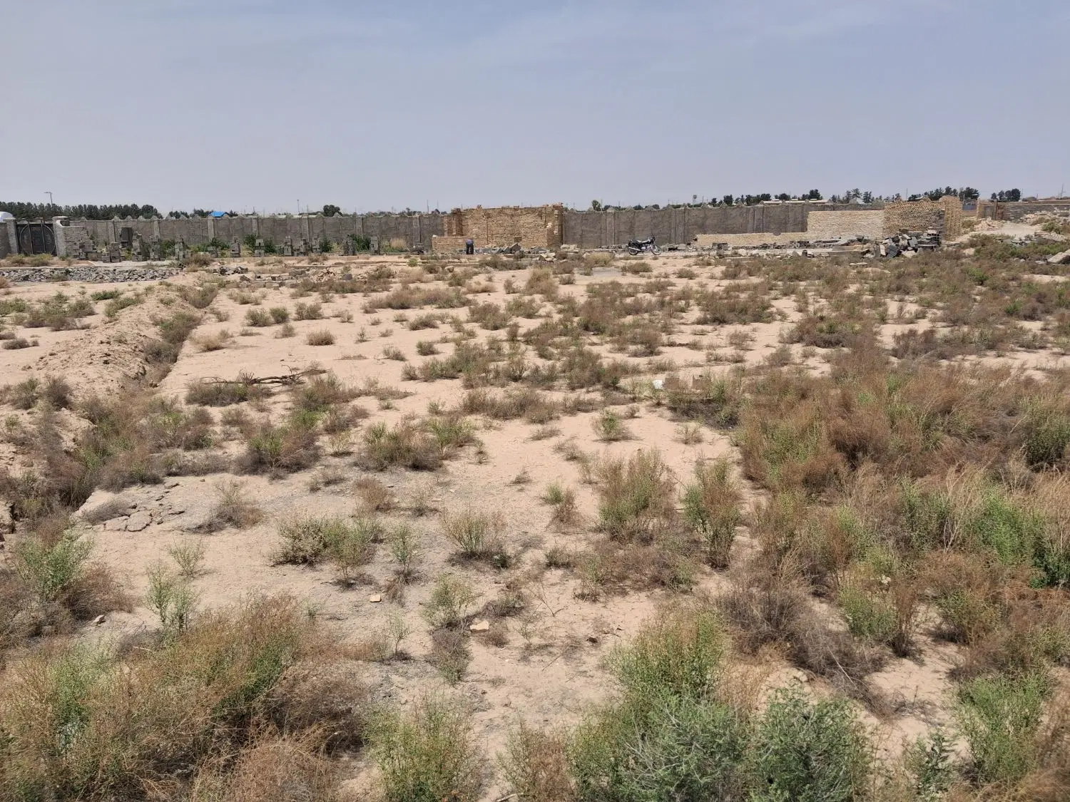 زمین شهرکی مناسب برای باغچه و ویلا