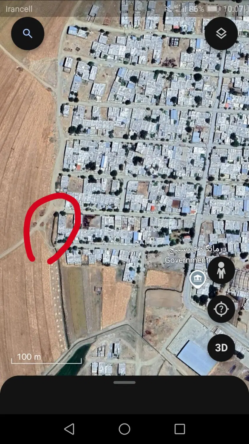 زمین مسکونی فارسینج