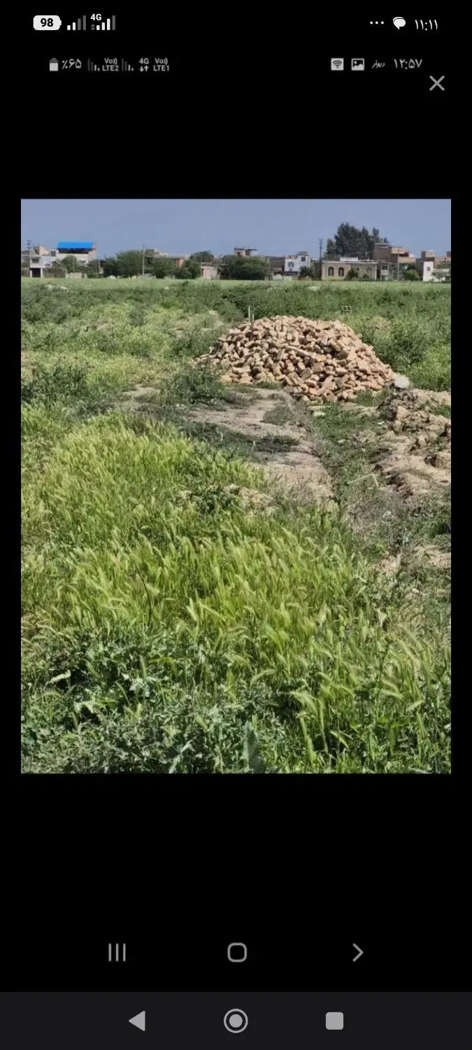 فروش ۱۸۰مترزمین مسکونی در بهارستان