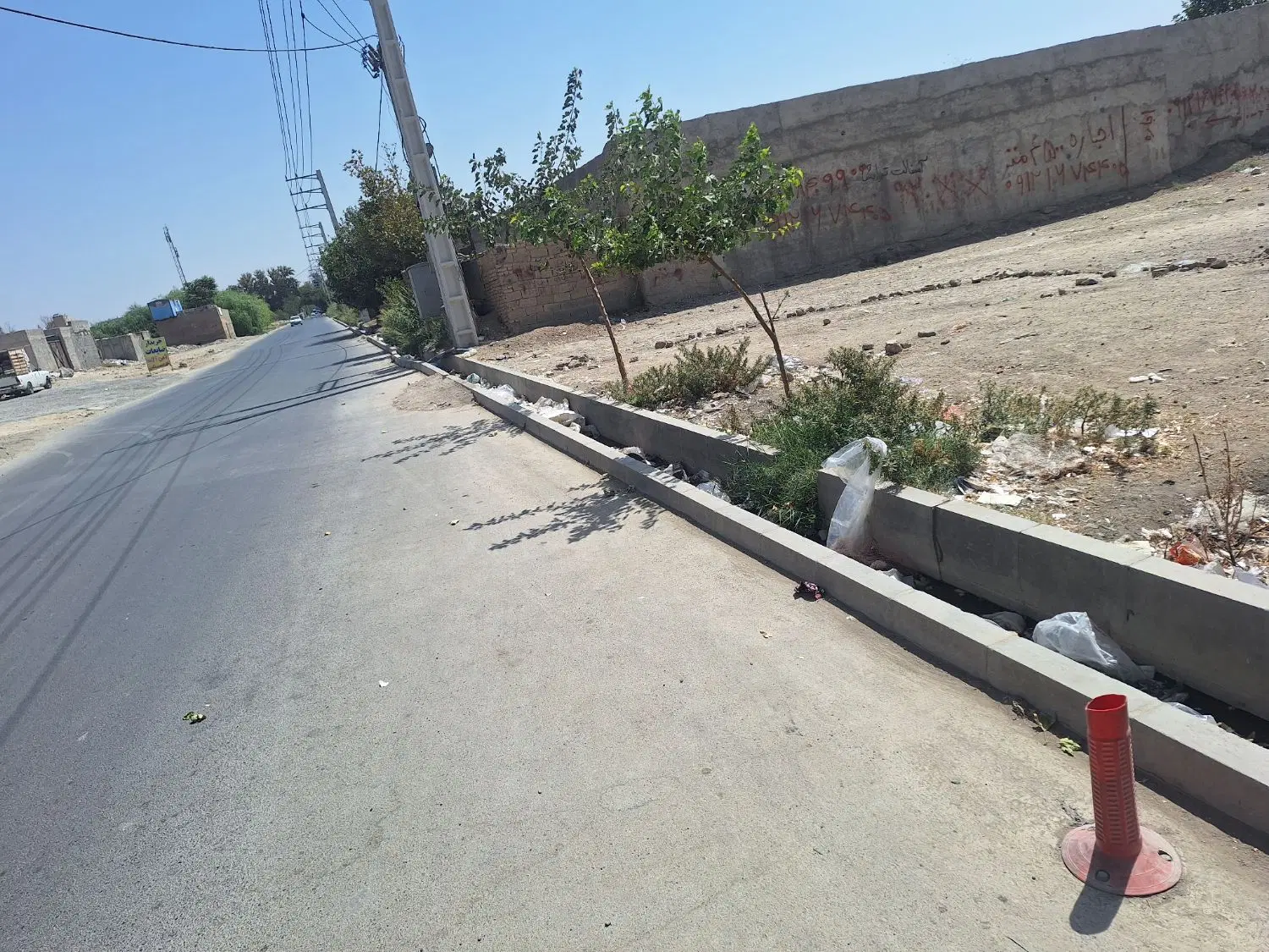 زمین بهر خیابان ۲۵متری هفتم شمالی