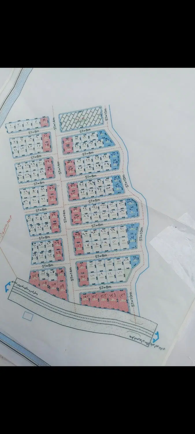 پلاک بندی جاده رشده