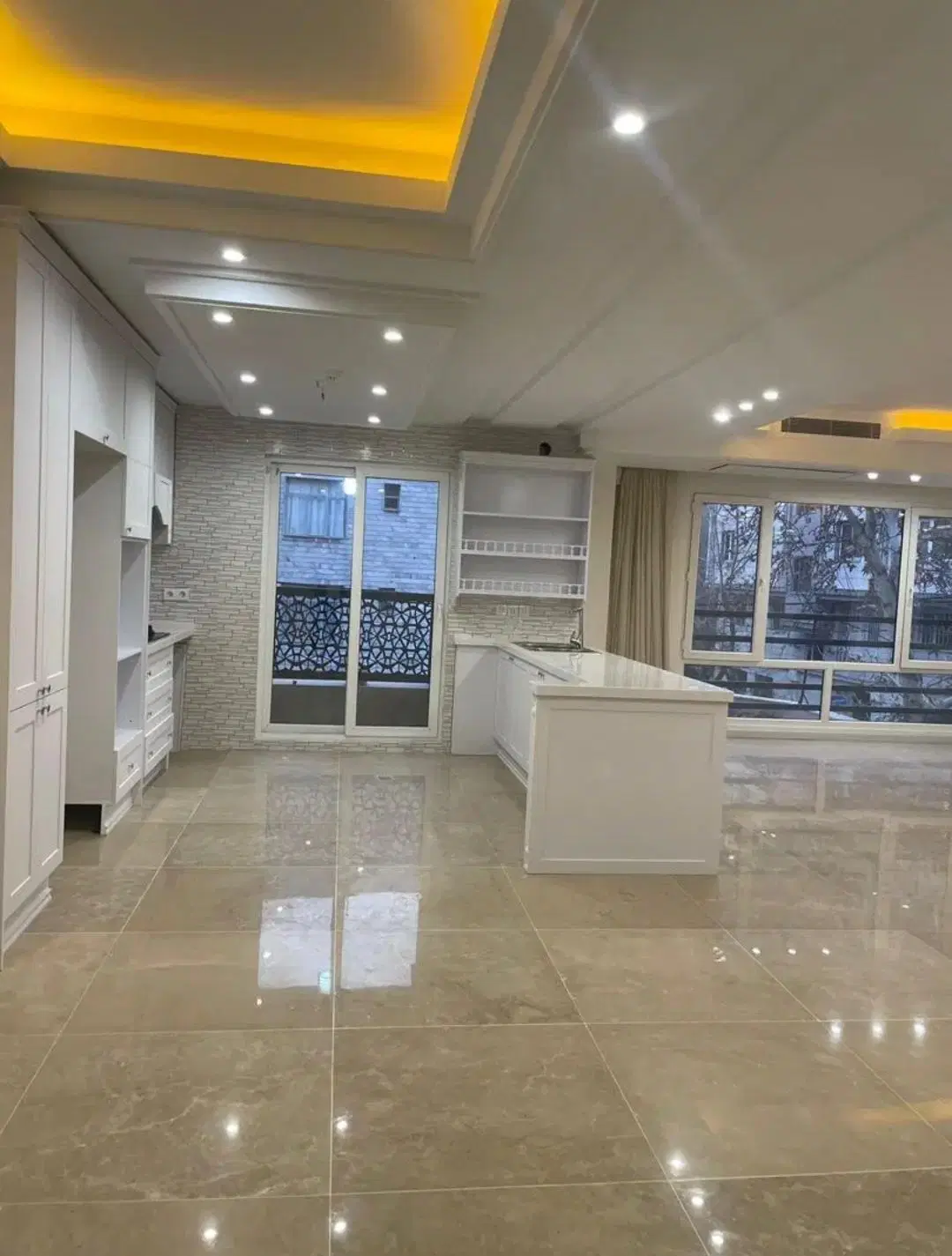 ۱۳۵مترسه خواب کلیدنخورده_سازه ای لوکس ومدرن