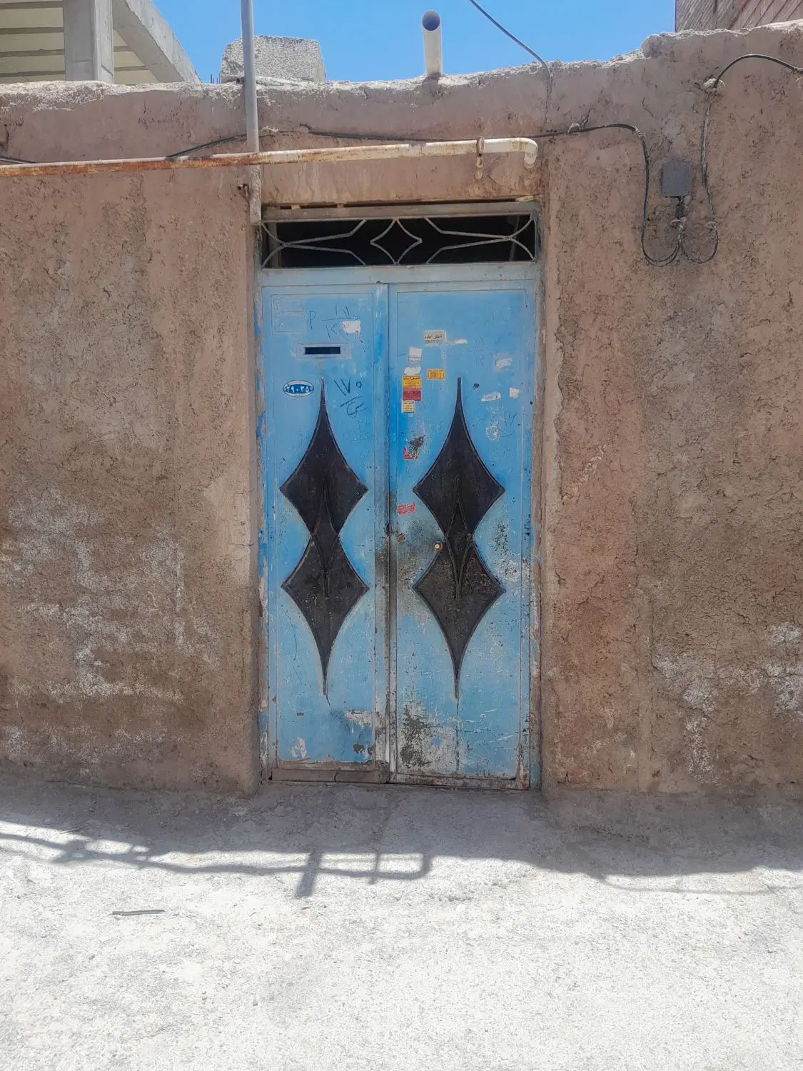 ملک گنبدی دوتا اتاق تیر آهنی یه گنبدی ۷نیم قصب