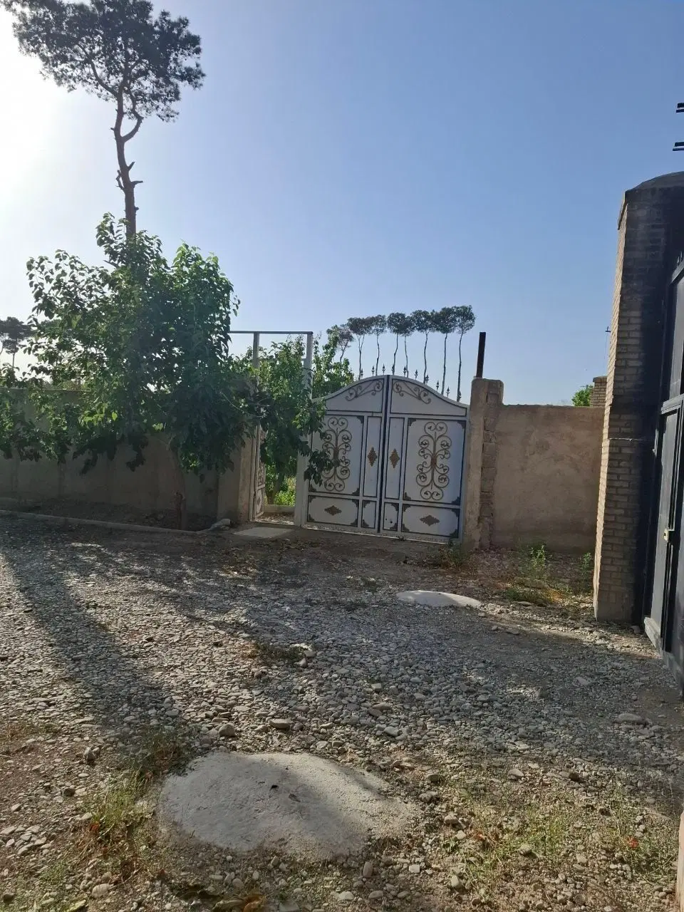 زمین بسیار دلباز و باصفا درکرج