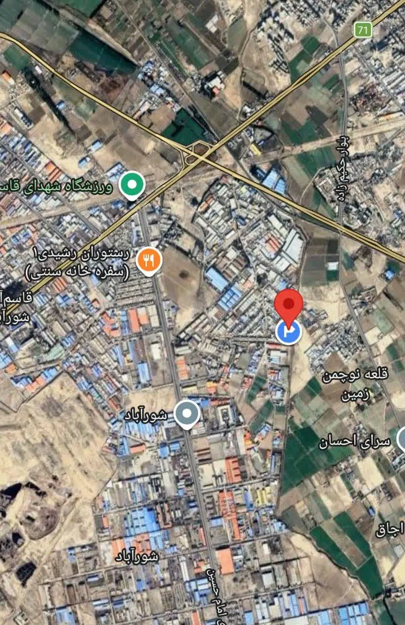 احمدآباد ۲ قطعه زمین ۶۰۰ متری چهاردیواری کنارهم