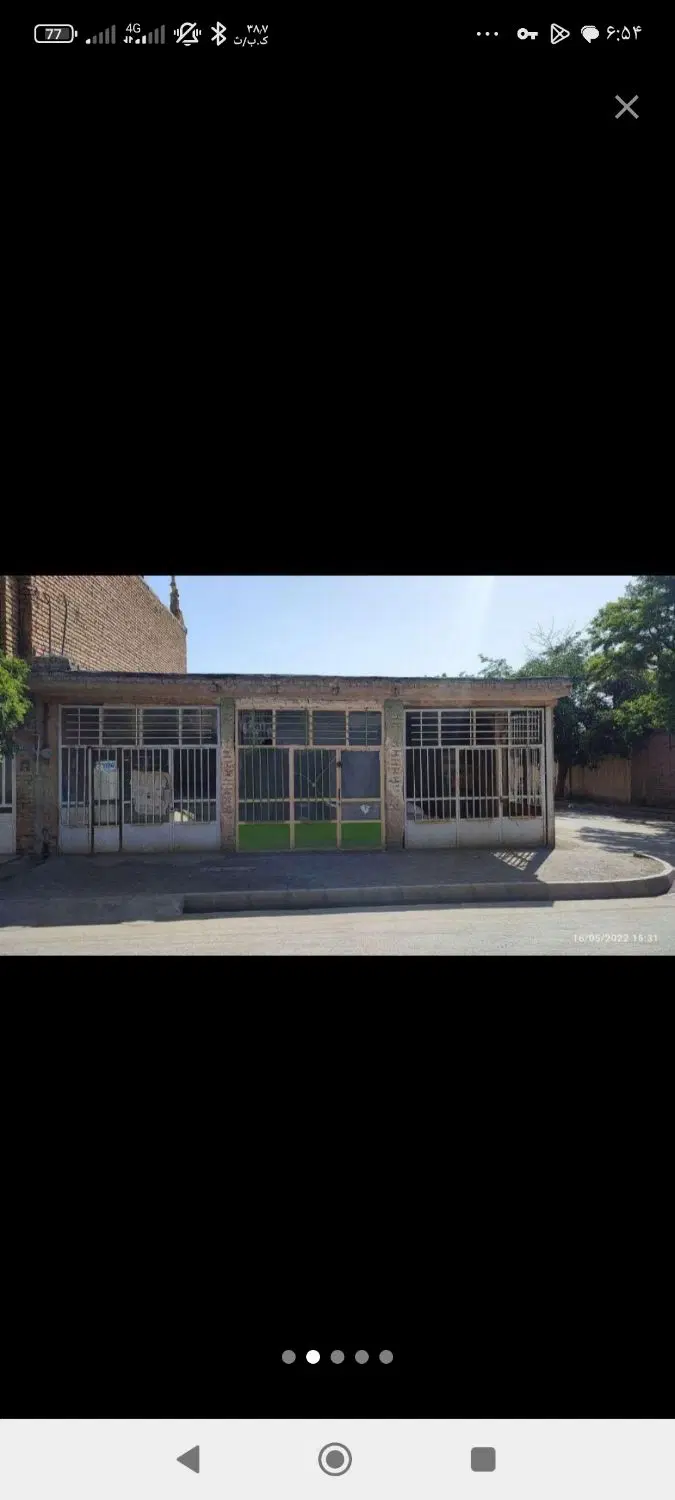 زمین کنار باغ فردوسی