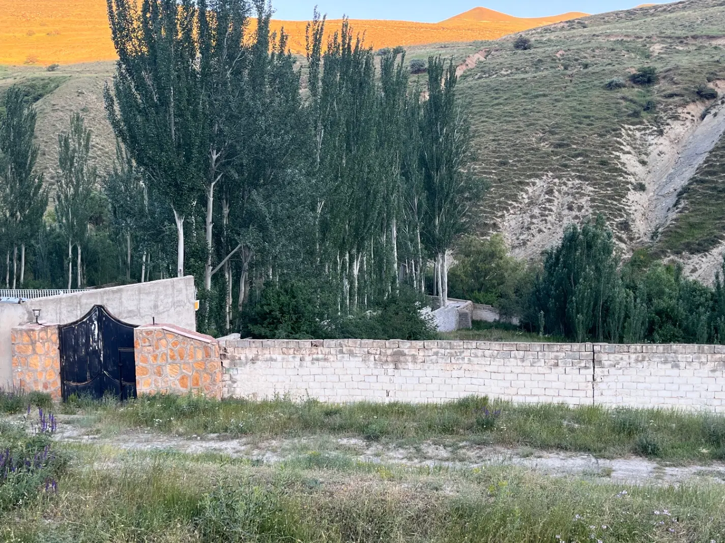زمین 1200 متری. روستای گلزار