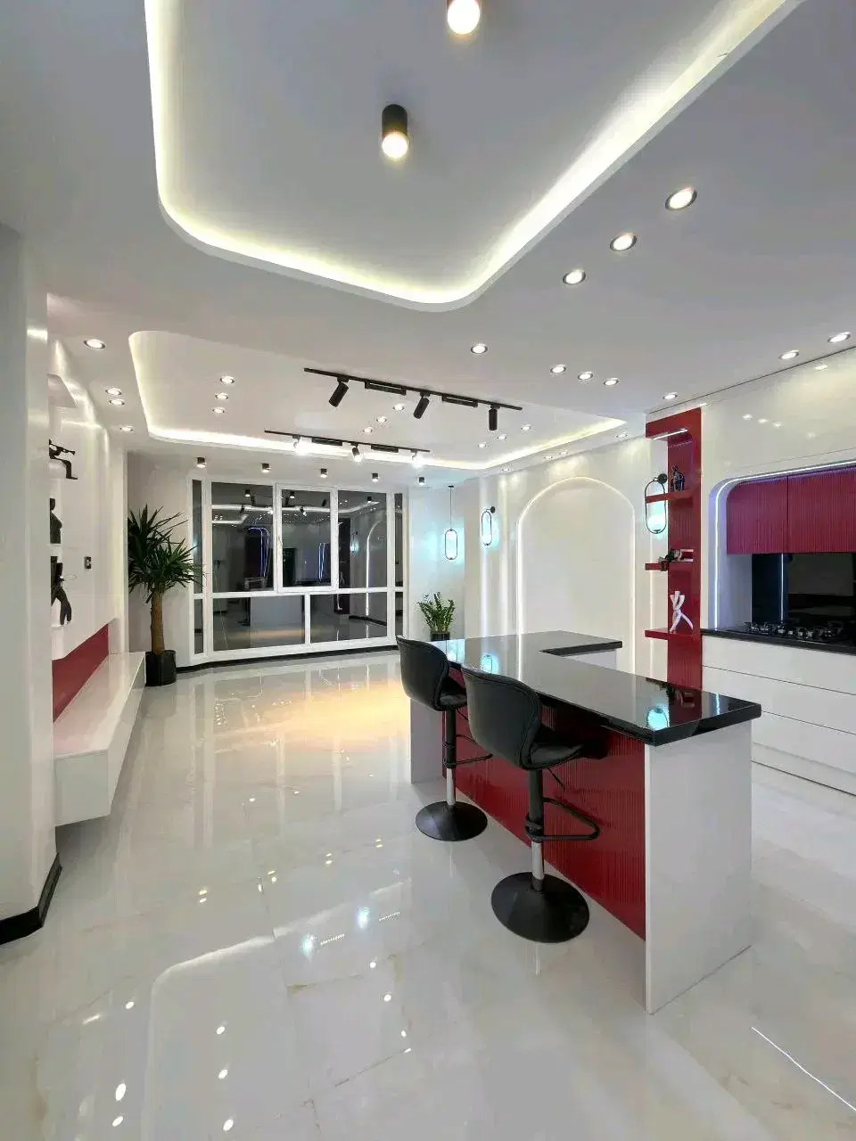 60متر نقشه بی نظیر*روبنما*پارکینگ و آسانسور*سندسبز