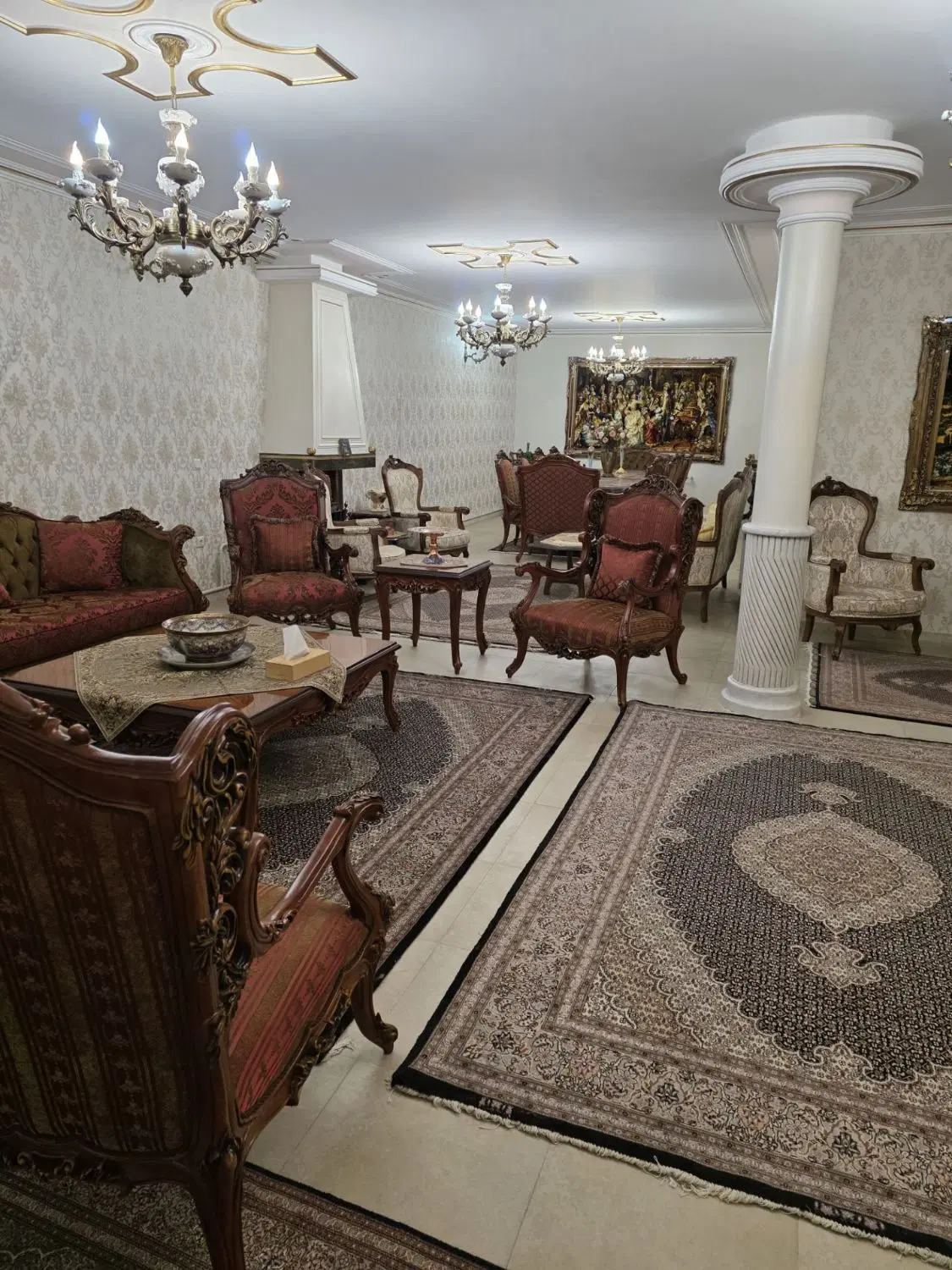 حیاط ویلایی شهر جدید سهند