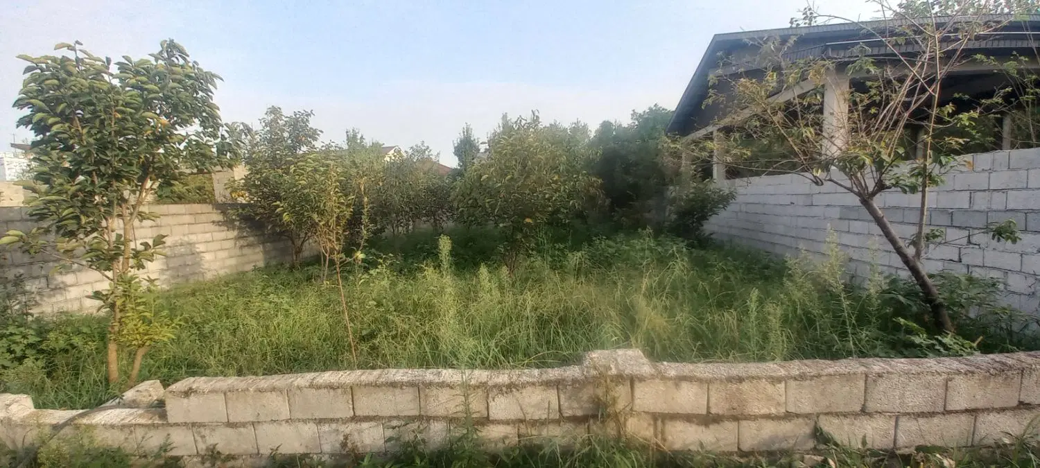 ۲۵۰متر روستایی با پروانه ساخت آماده