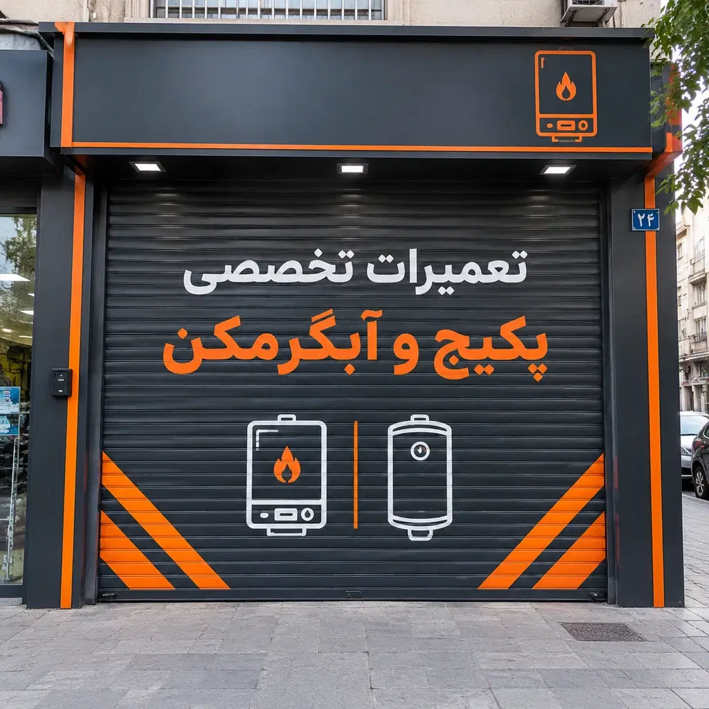 اجاره کارگاه تتمیر و سرویس پکیج و آبگرمکن