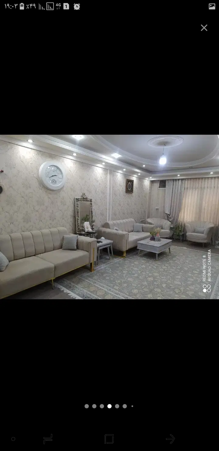 واحد ۷۲ متری طبقه اول فول بازسازی