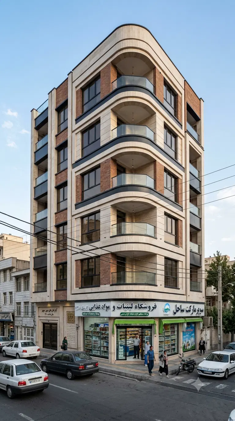 ۱۱۵ متر_دو نبش _ دو تراس _ نورگیری خوب
