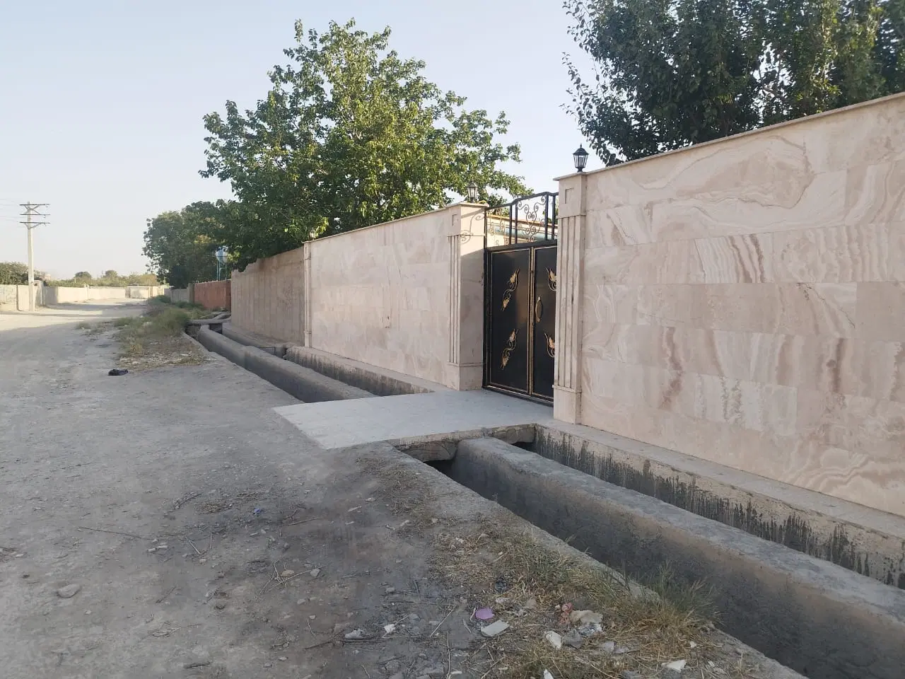 ۳۶۰ متر اسفنداباد پر درخت اب برق گاز