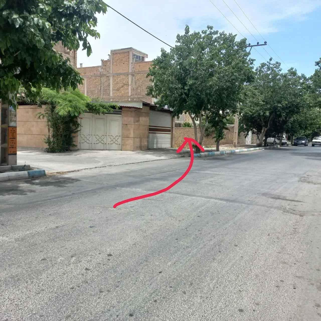 فروش فوری زمین مسکونی تجاری خیابان نعمتی ابریشم