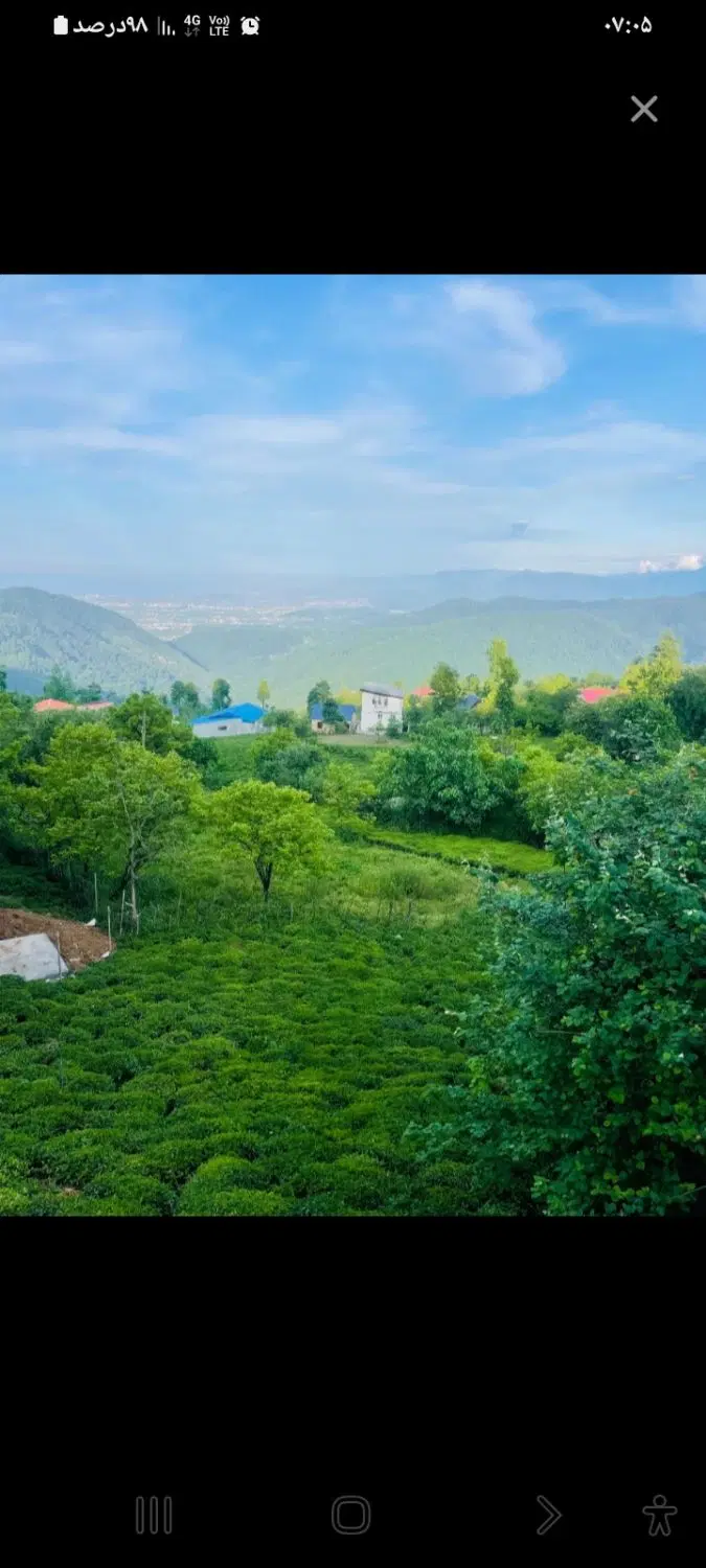 زمین  80متری روستای بالابند