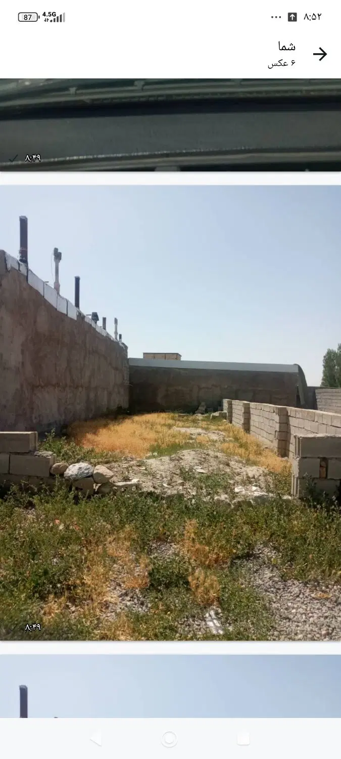 زمین مسکونی باسمنج خیابان کشاورزی