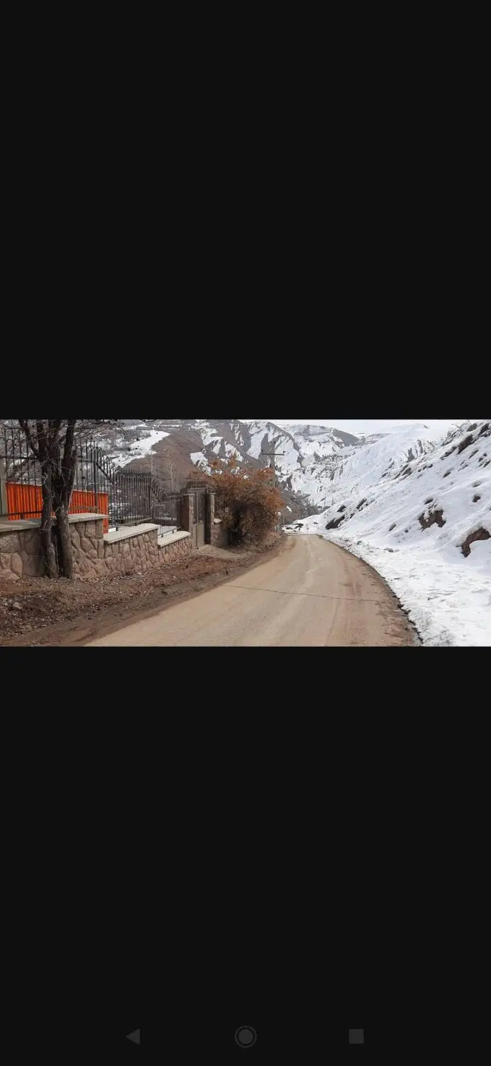 زمین به مساحت۶۰۰متر،در فشم،تهران