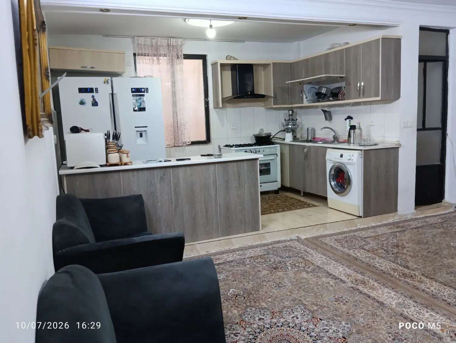 آپارتمان دوخوابه ۷۰ متری نیلوفر پنجم