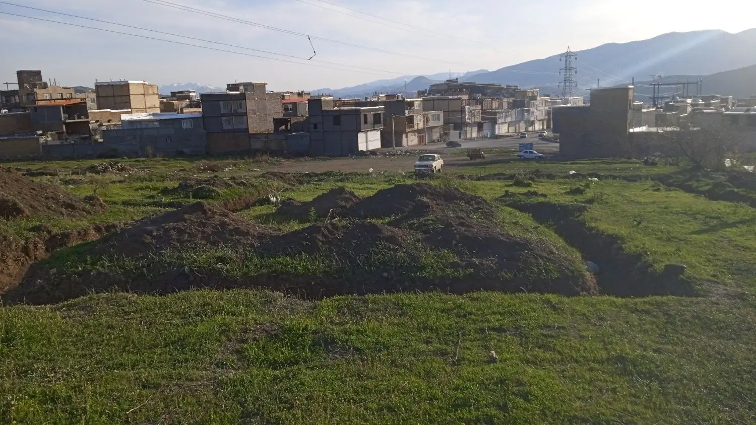 زمین نایسر خیابان دکل ۱۰۰ متری