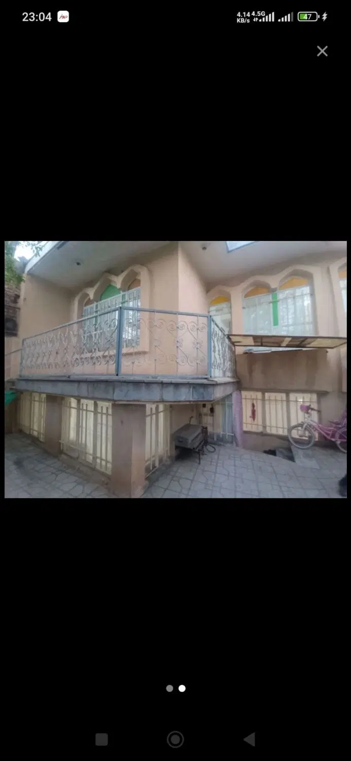 فروش خانه دو طبقه ی سنتی مدرس