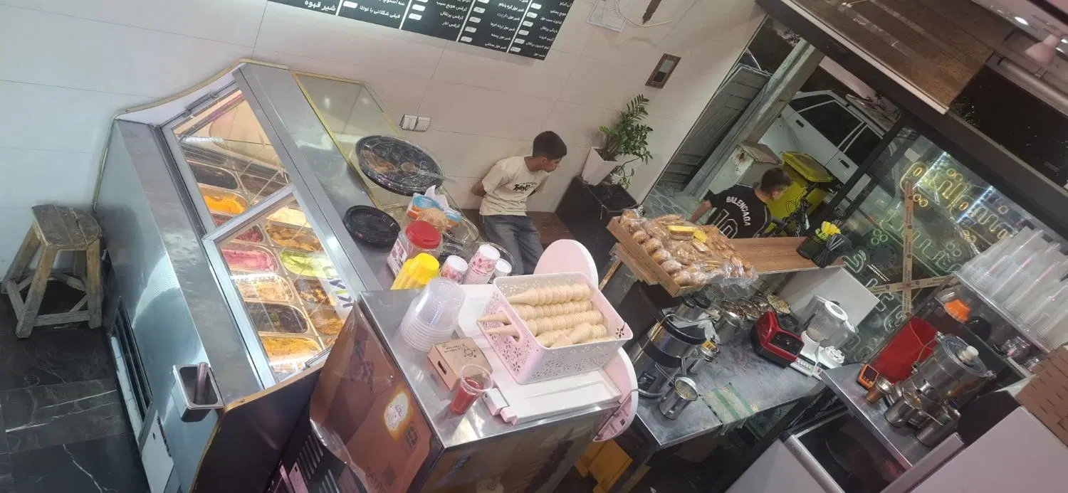 واگذاری مغازه آبمیوه بستنی معاوضه با خودرو