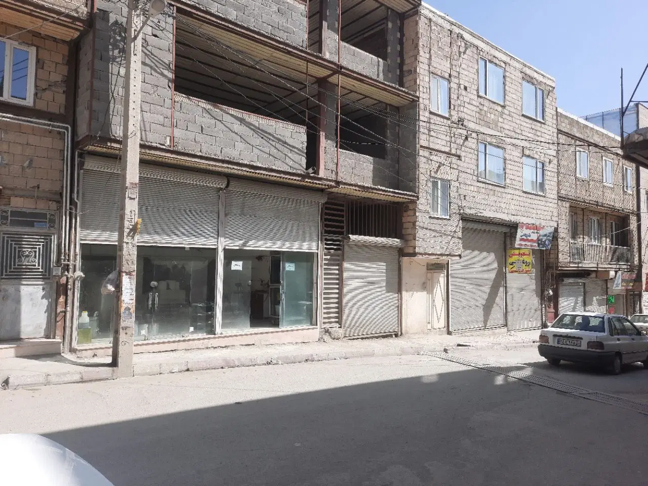 منزل نیمه کاره خیابان اصلی آساوله بهترین نقطه