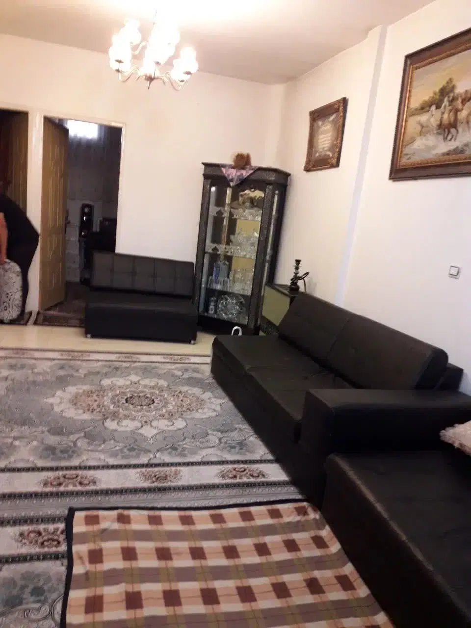 واحد دوخواب،۷۲ متر،همکف، راغب ایران زمین