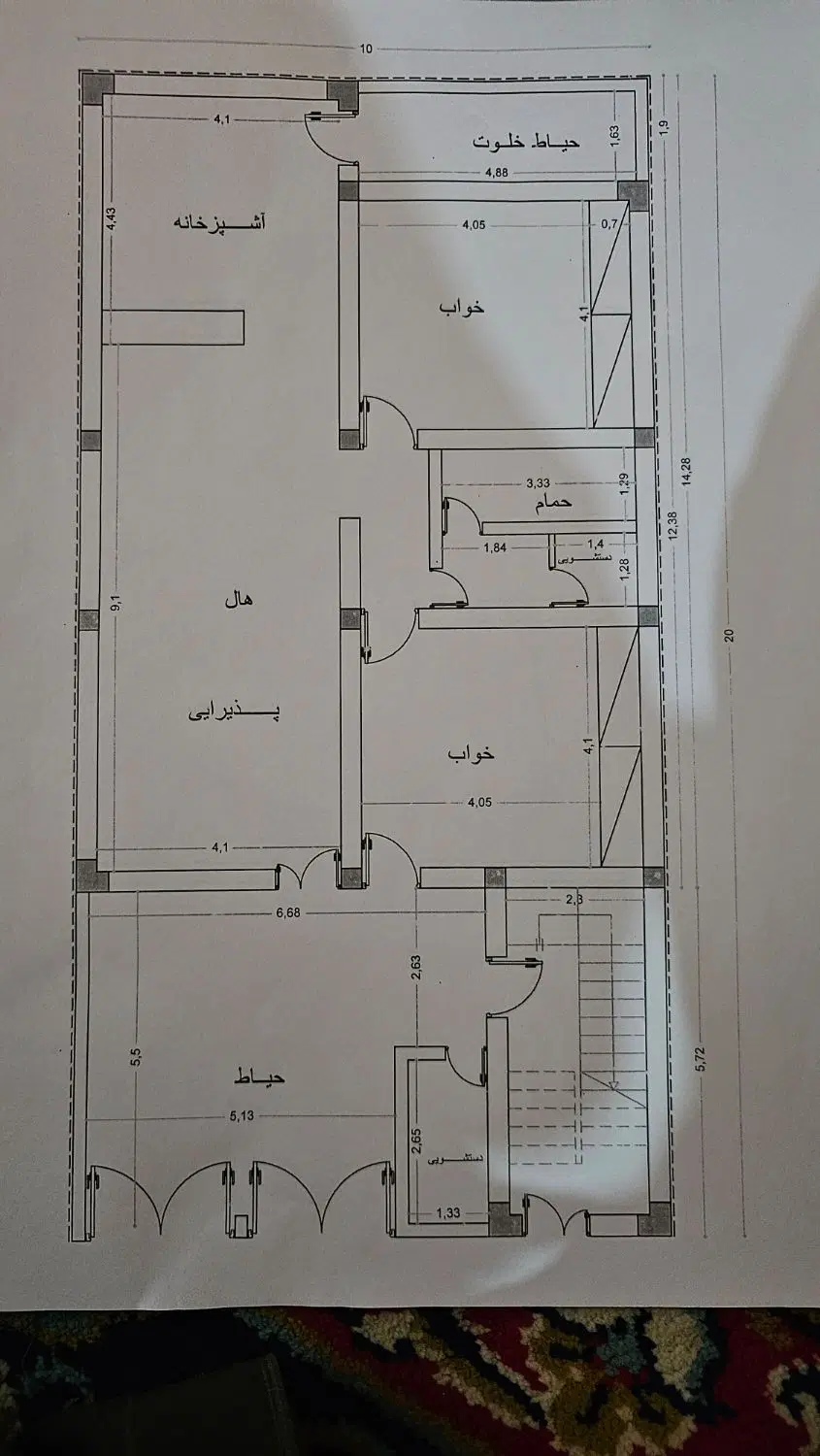 فروش زمین  لبسنگی ۲۰۰ متر  بهترین موقیعت