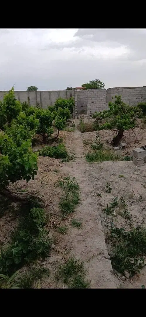 باغچه ۴۰۰ متری  حصارمهتر معاوضه