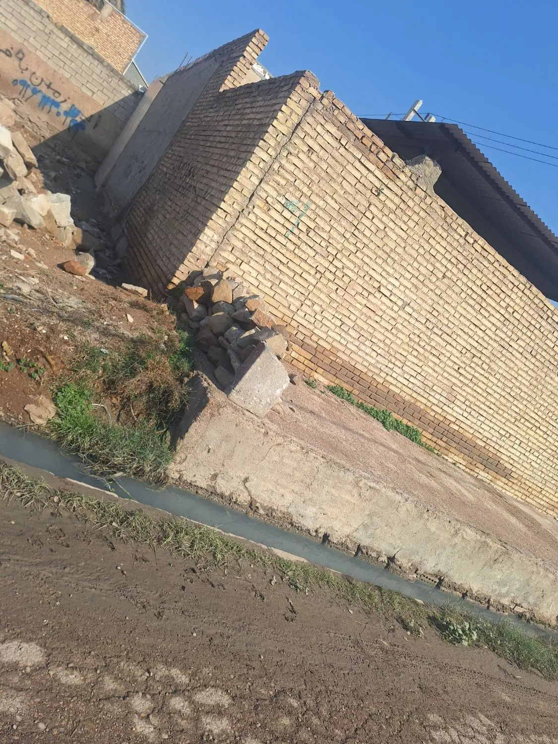 ۱۱۵متر زمین شیبان