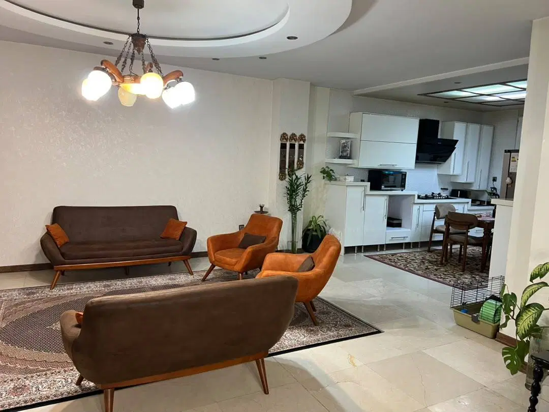 ۷۵ متر ۲ خواب  طبقه دوم با پارکینگ سندی و انباری