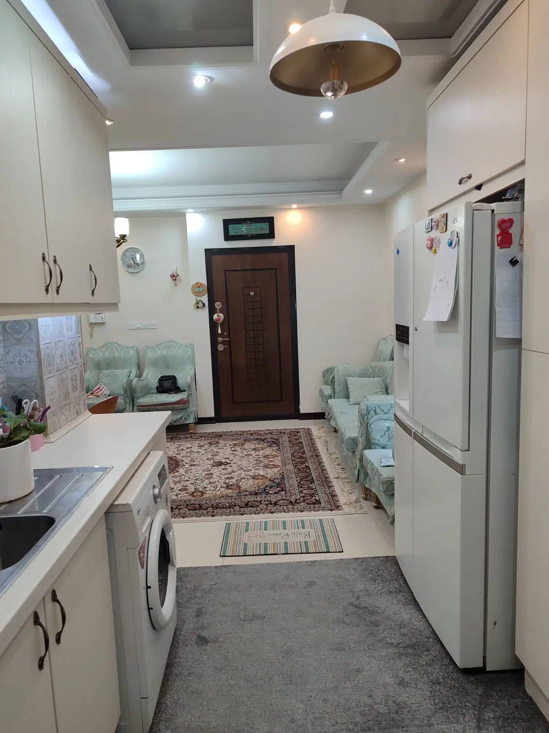 تهاتر آپارتمان دوخوابه خوش نقشه با آپارتمان پردیس
