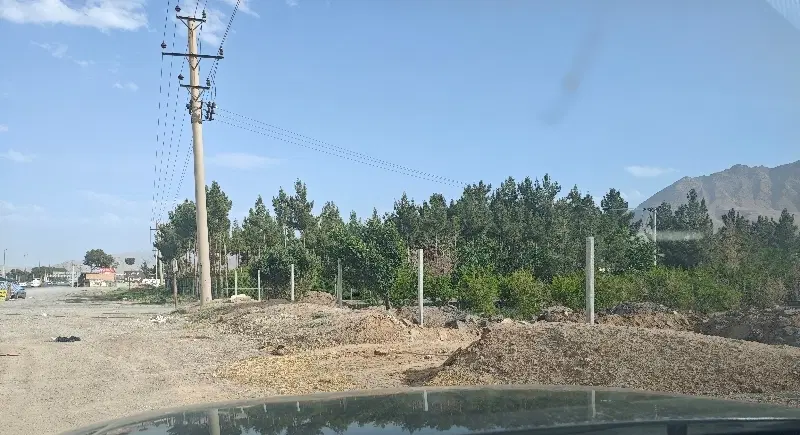 اجاره زمین تجاری بر جاده مرق