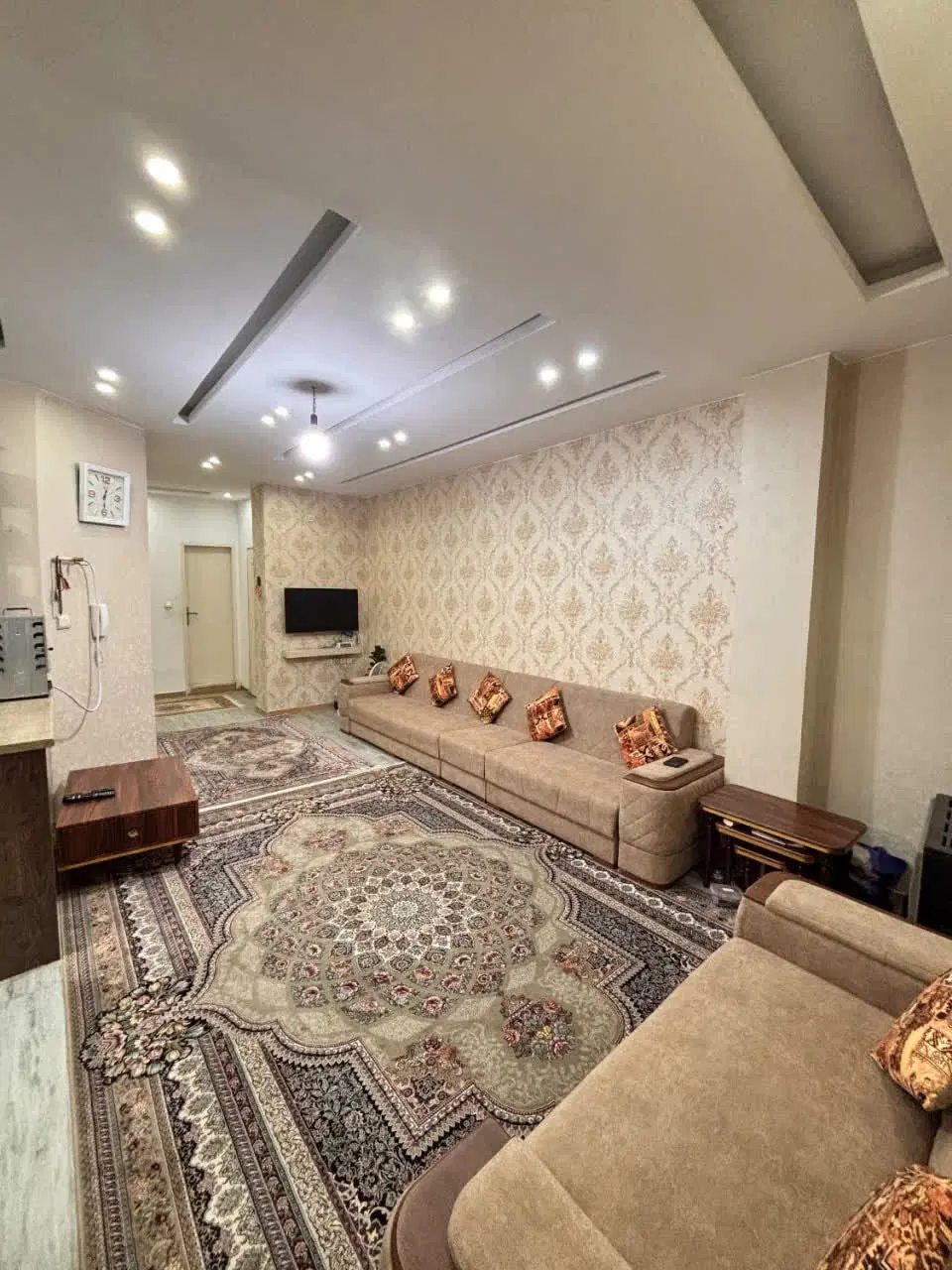 72 متر دوخواب بازسازی شده رودبارتان_ روبروشاه عمو