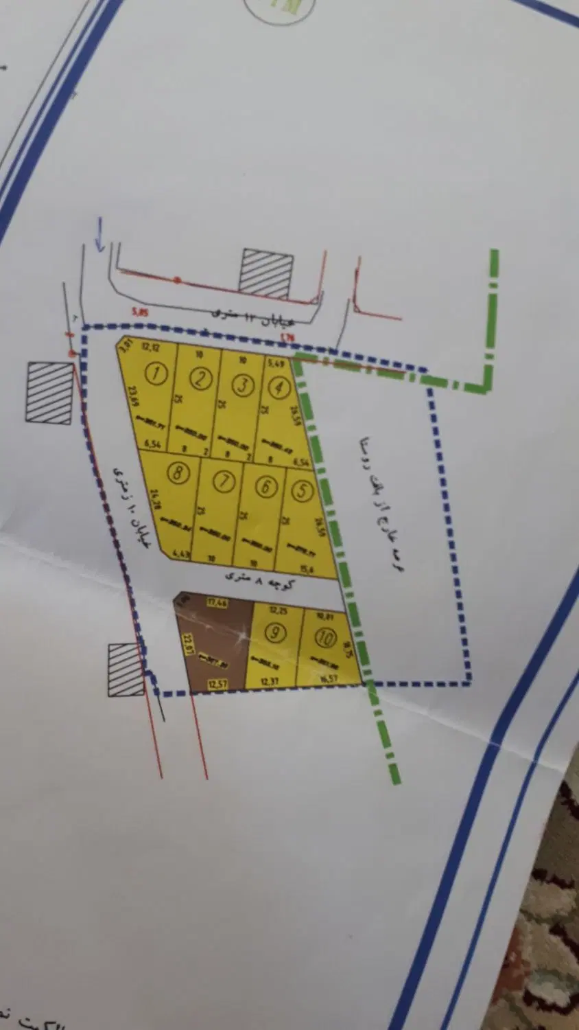زمین مسکونی روستای شهرک بهشتی نقد اقساط