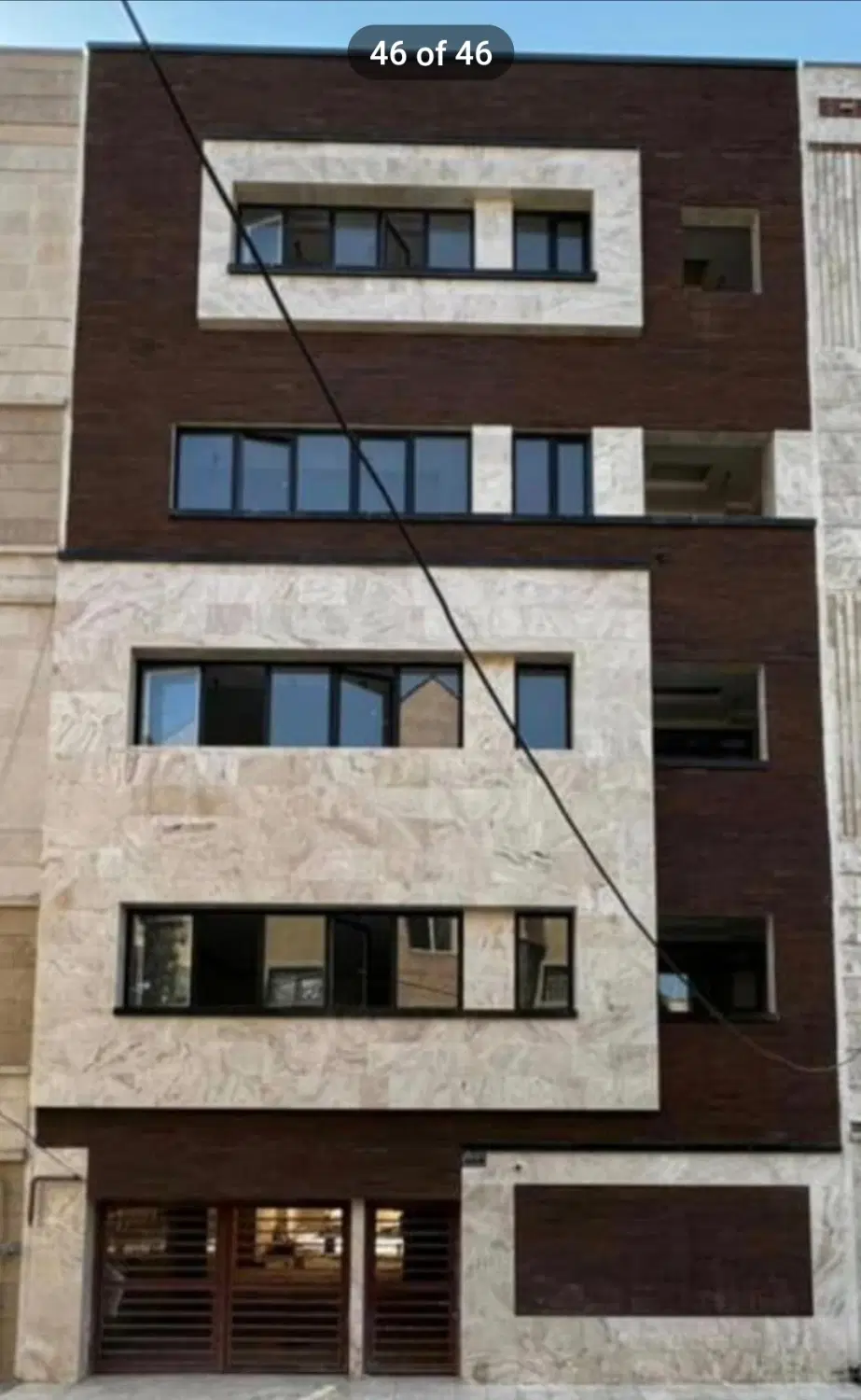 فروش ساختمان ۴ طبقه تک واحدی مهندسی ساز