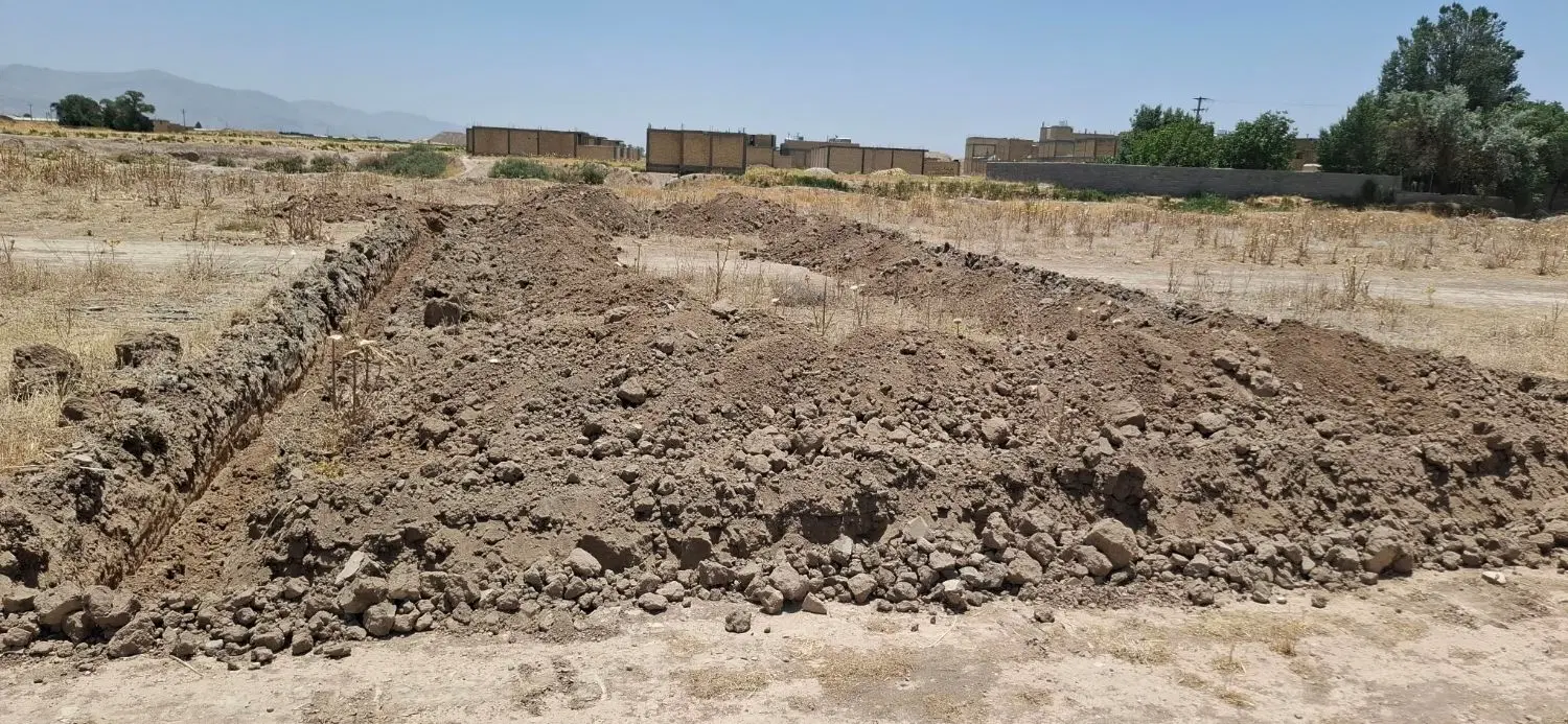 فروش زمین در کوشک ۲۰۰متر درب از حیاط