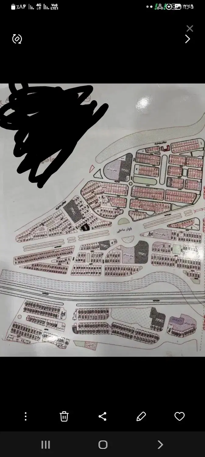 زمین ۲۱۰ متر کارشناسان قطعه ۳۴۵