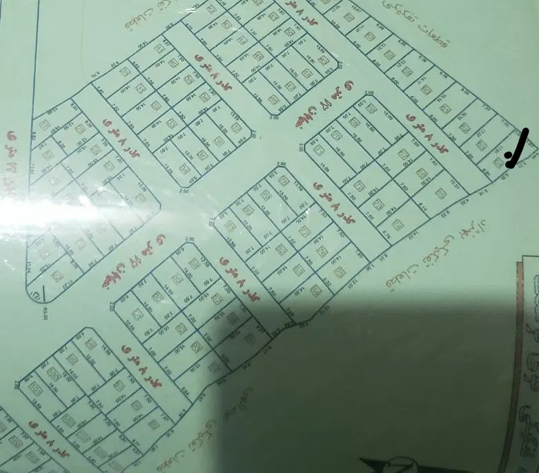 زمین مغانجوق کوی فرهنگ بغل محدوده