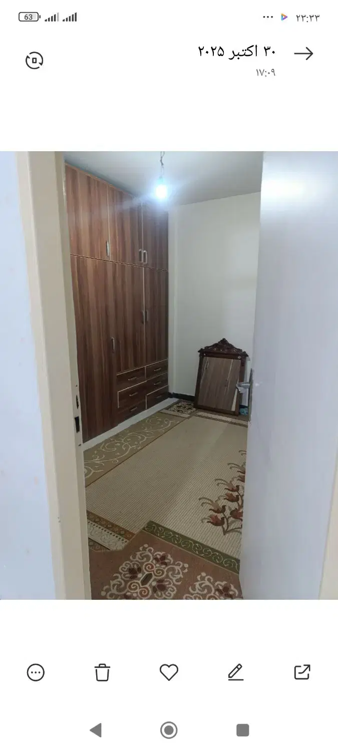 واحد شصت متری در بیست متری مارلیک کوچه سینا تخلیه
