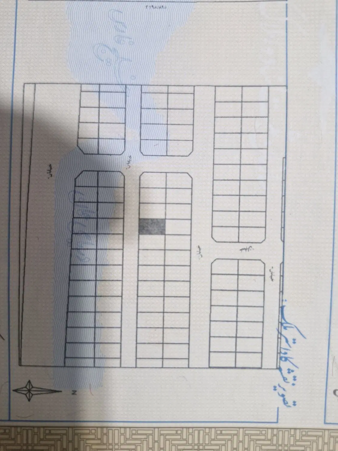 ۲۲۰ متر زمین پشت بیمارستان نیروی دریایی