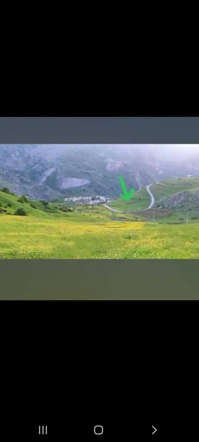 ۵۰۰ متر زمین نزدیک روستا در اشکورات