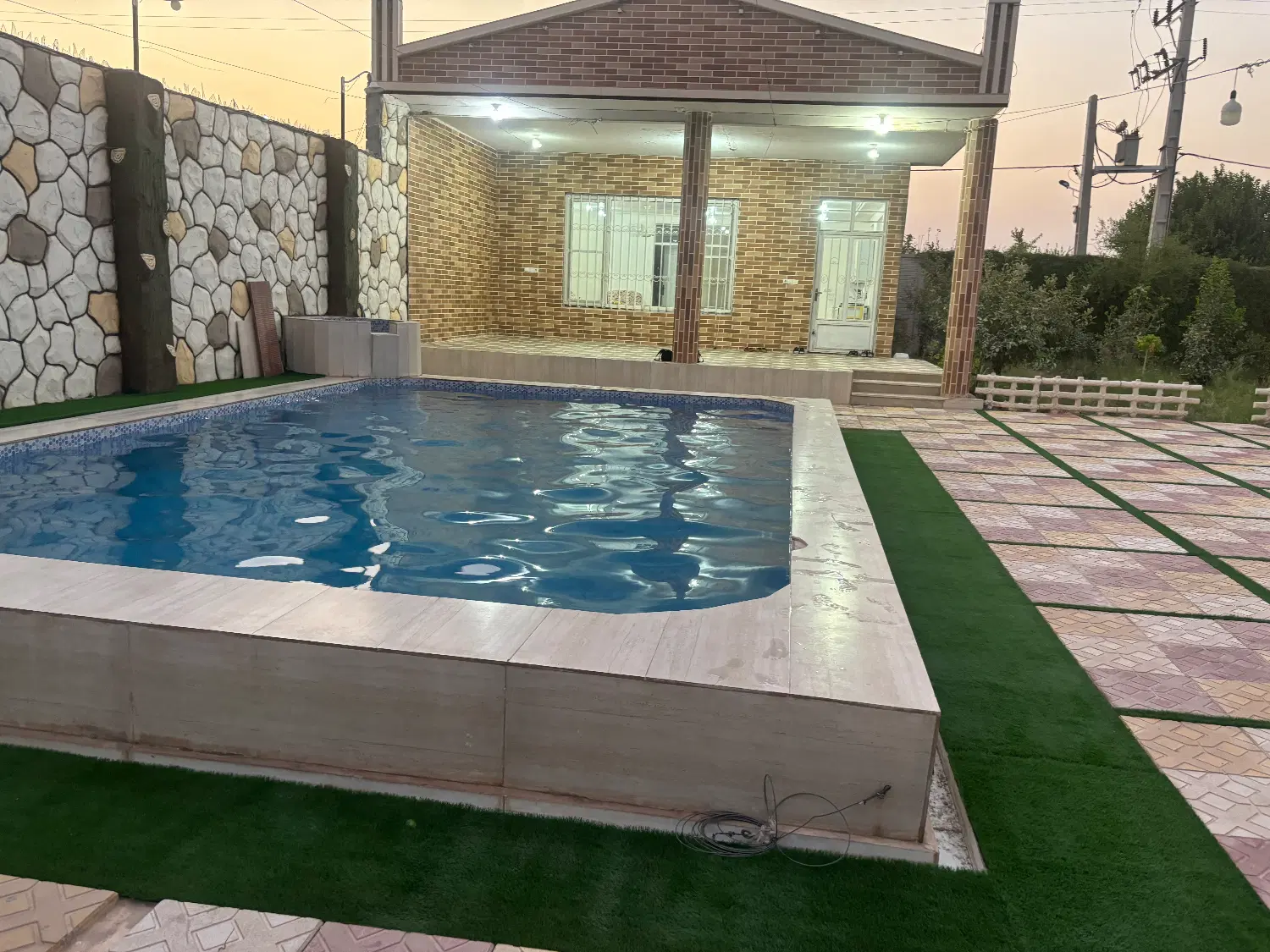 ویلا باغ در اسکندر آباد