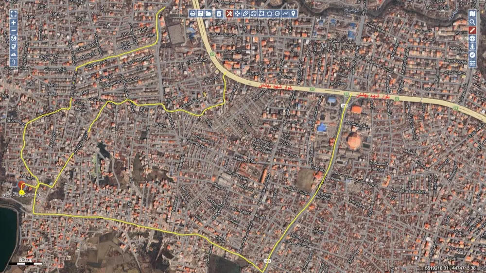 زمین 70 متری دوردیوار نسقی درپاره بیجار حمیدیان