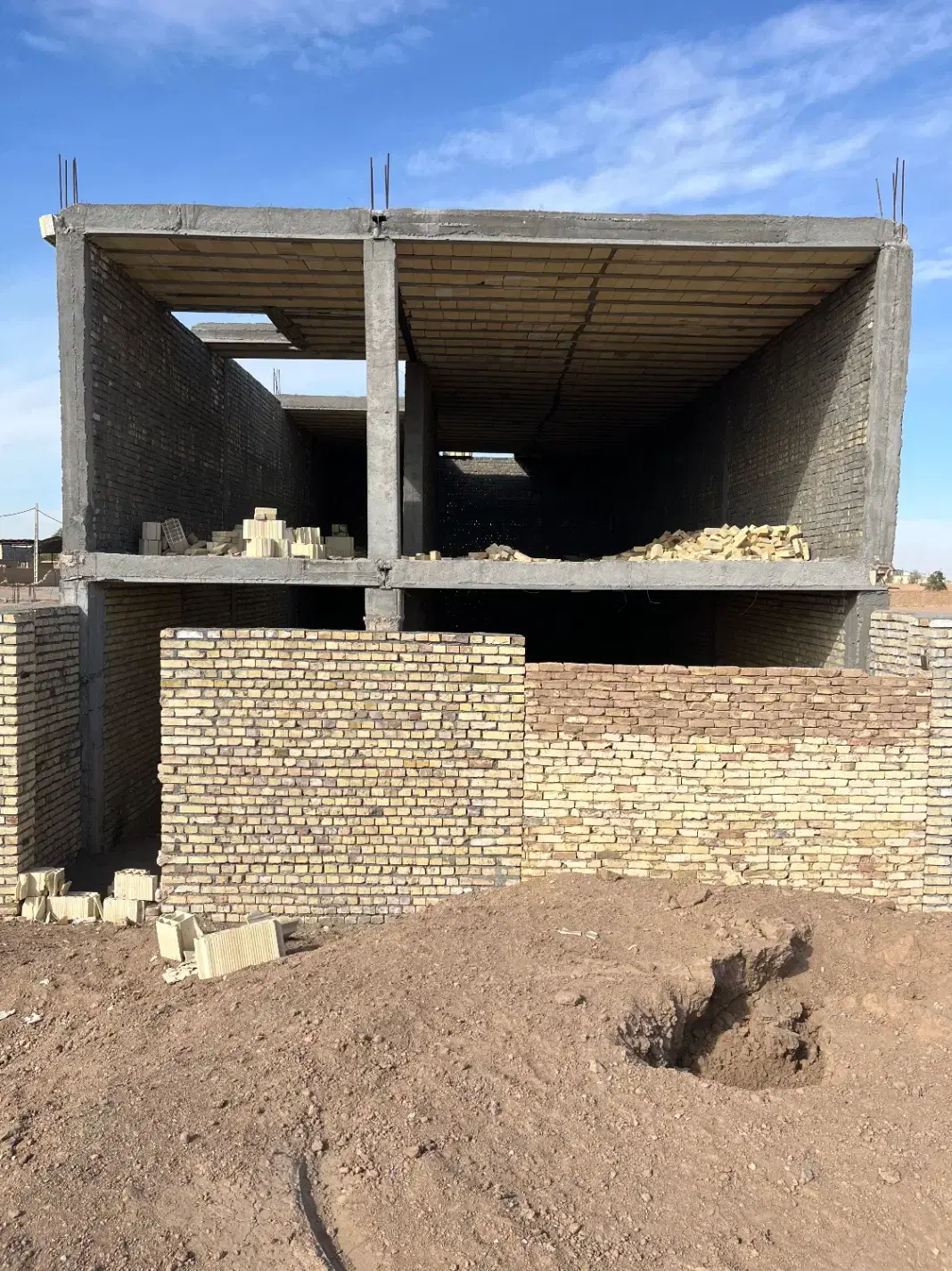 زمین سید میرزا نیمه ساز