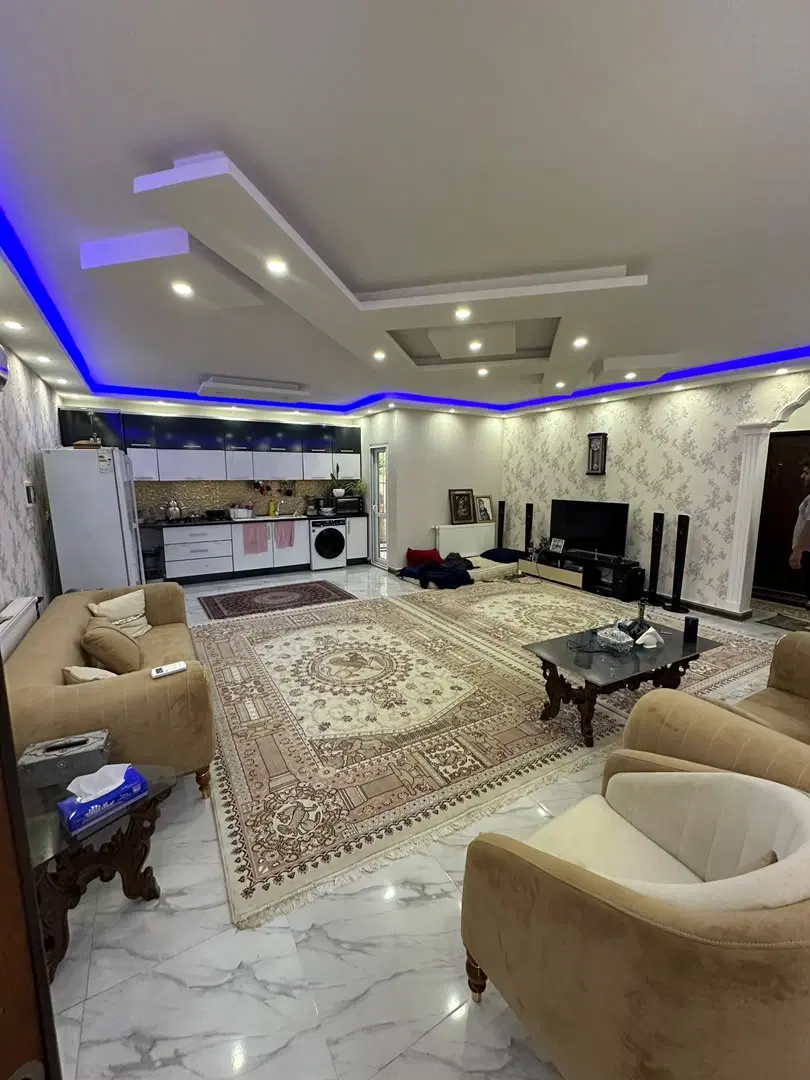 ویلای ۱۲۰متر بنا ۲۵۰ متر زمین سه خواب