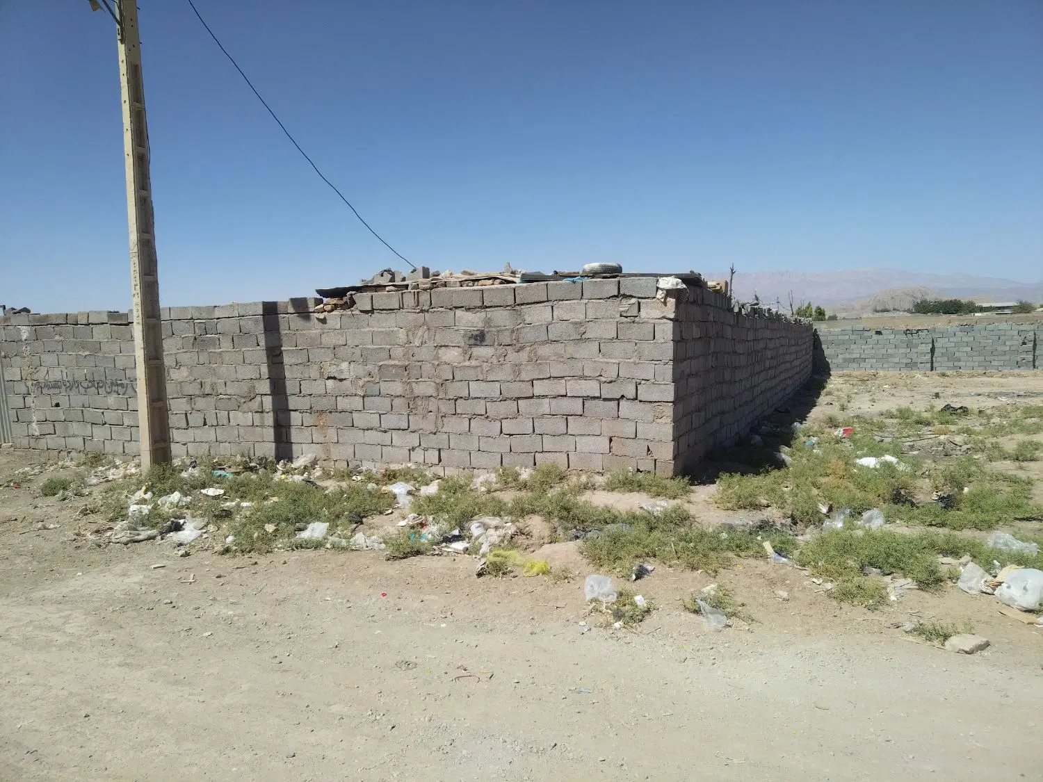 زمین شرف آبادکوچه 15