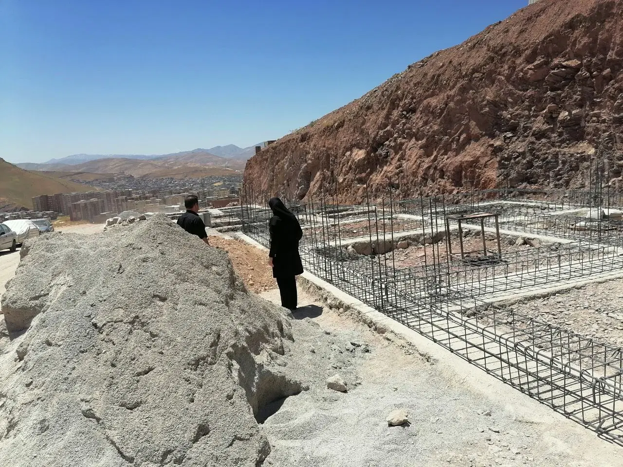 زمین سیداباد .قطعات بنیاد مسکن